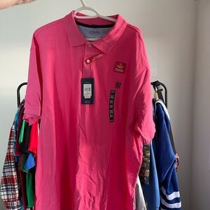 Chaps Pink Polo Shirt for Men